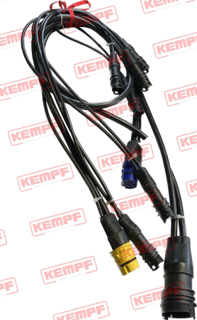 96314 Kempf Heckadapterleitung, 15-pol., 2x 7-pol. + 6x 2-pol.